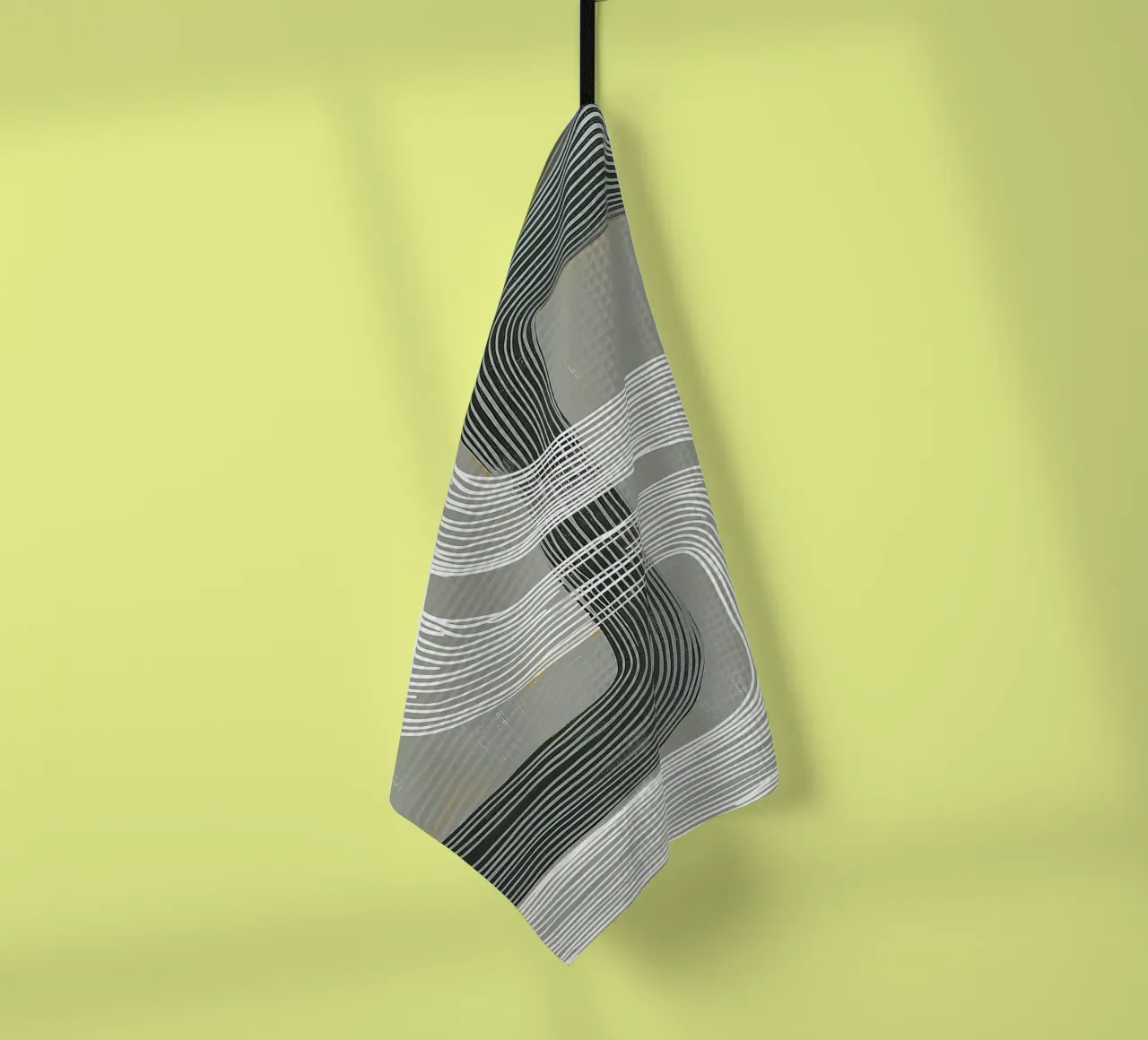 Modern abstract tea towel by Imagine