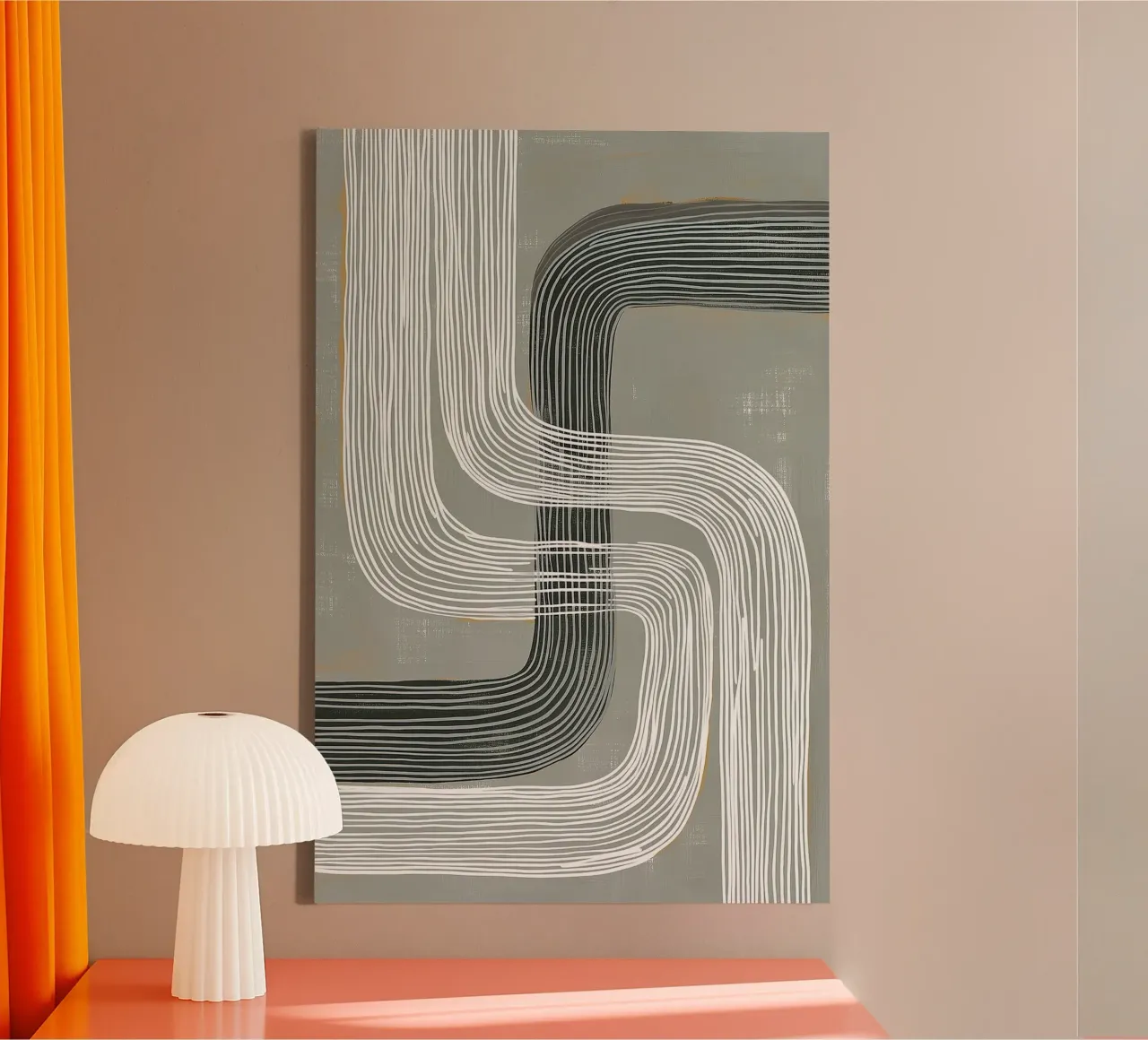 Modern abstract canvas by Imagine
