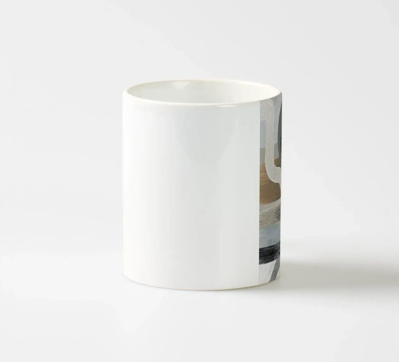 Astratto moderno tazza in ceramica da Imagine