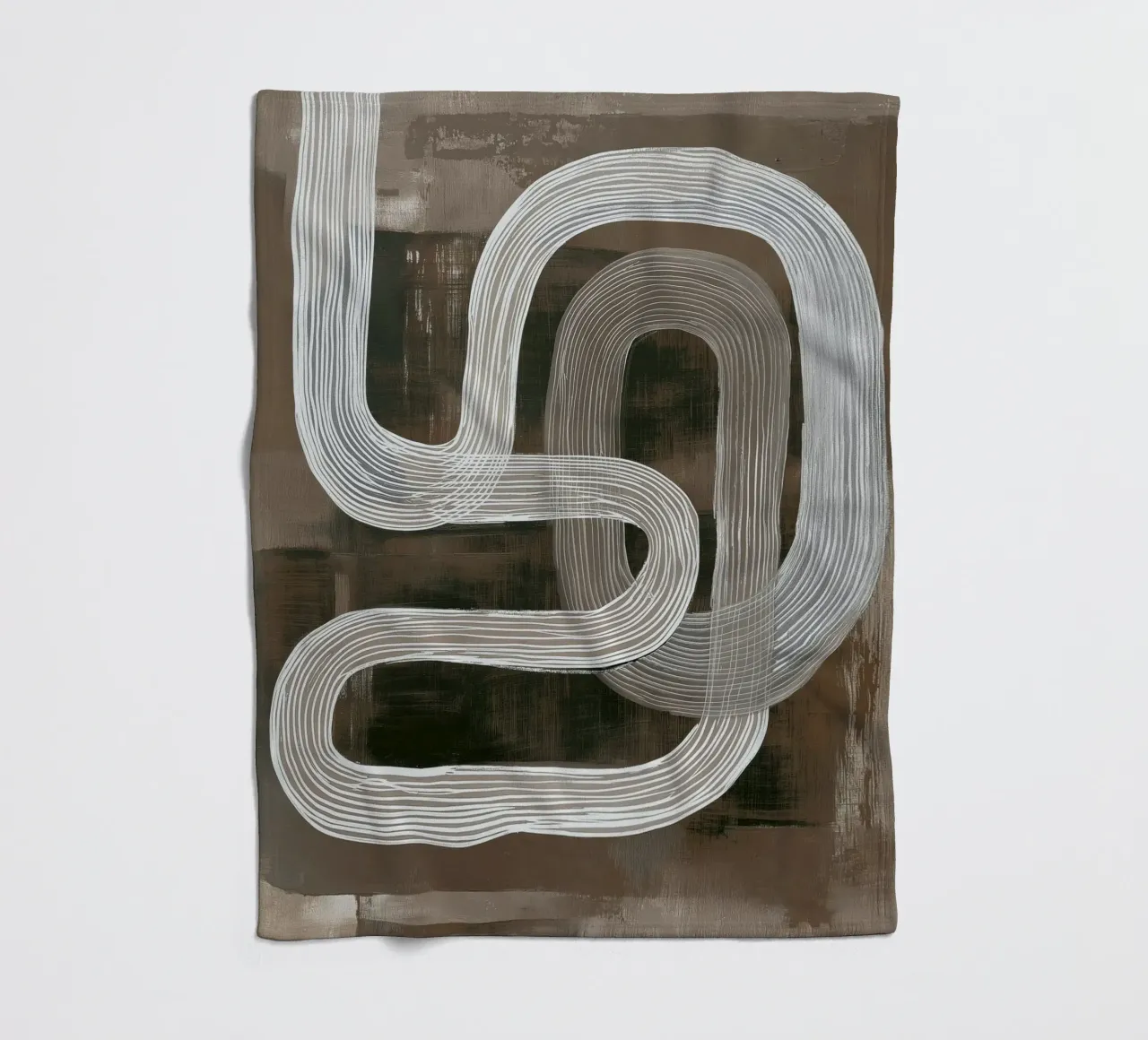 Modern abstract fleece blanket by Imagine