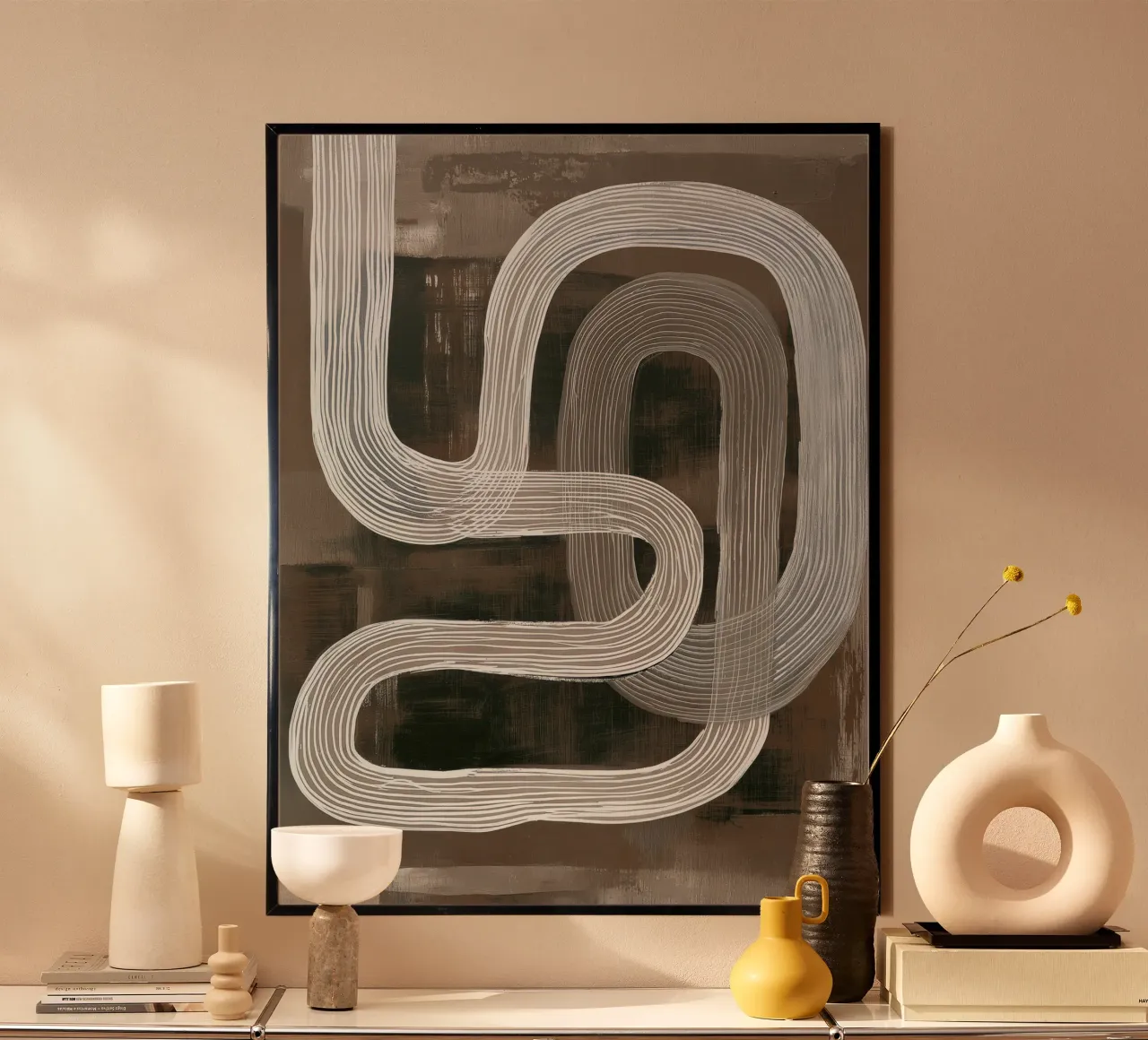 Modern abstract hahnemühle by Imagine