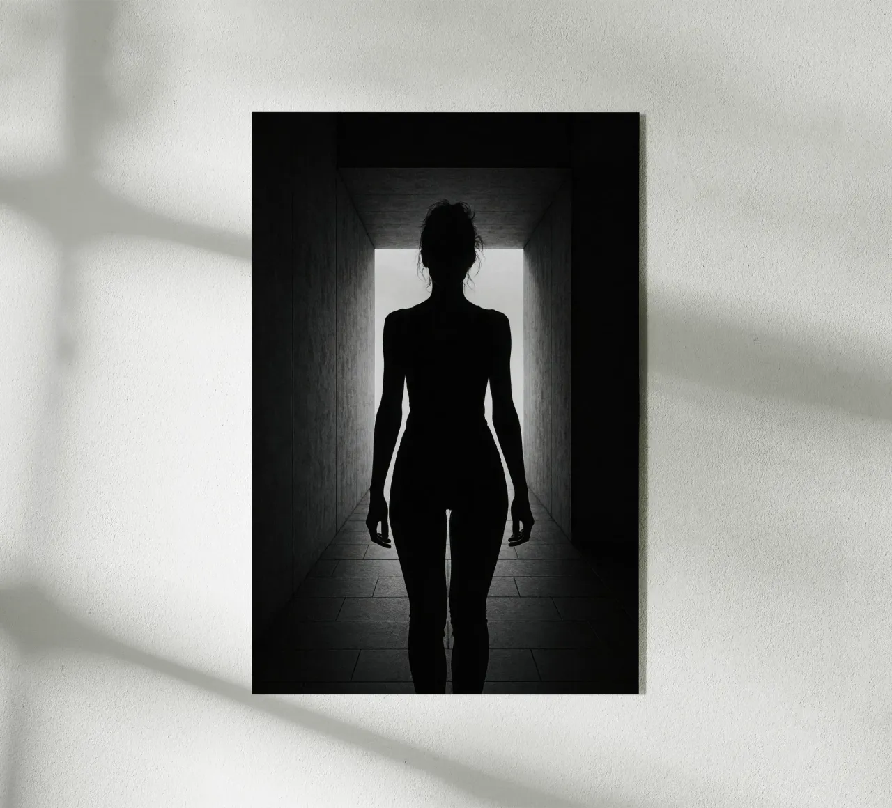 Berlin - Silhouetted against the light acrylic glass by Black & White