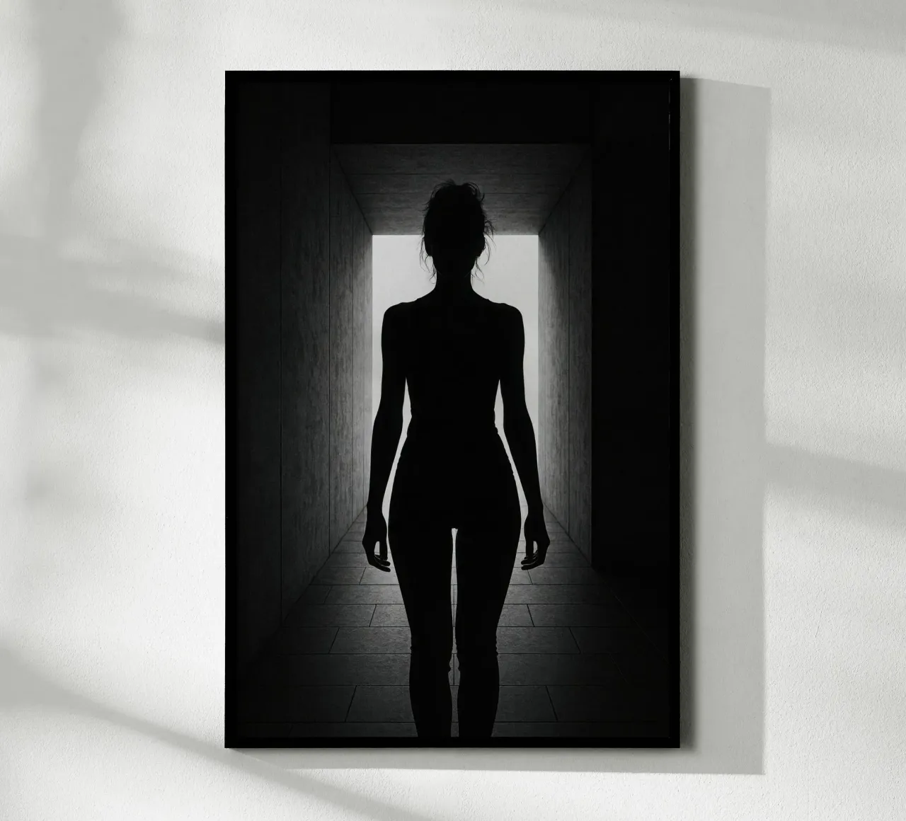 Berlin - Silhouetted against the light hahnemühle by Black & White