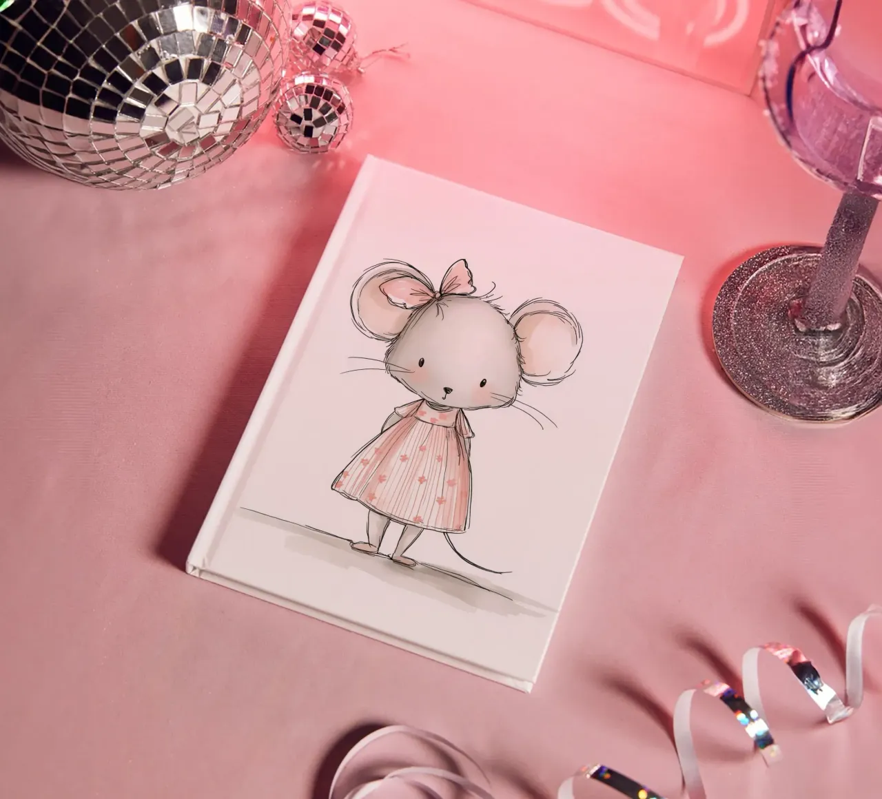 Mouse nursery notebook by Imagine