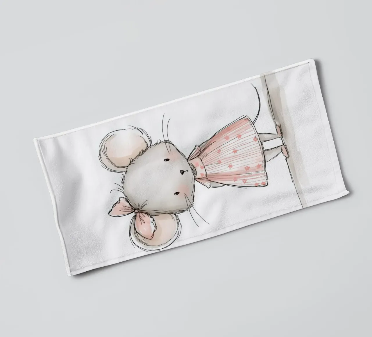 Asilo nido per topi asciugamano da bagno da Imagine