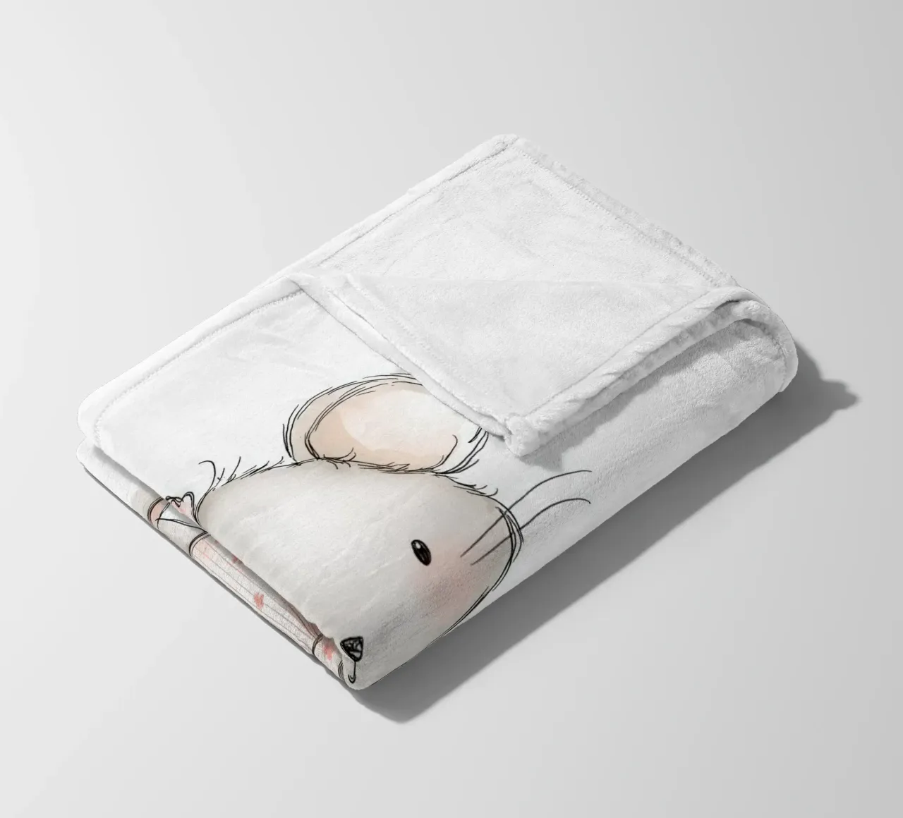 Asilo nido per topi coperta in pile da Imagine