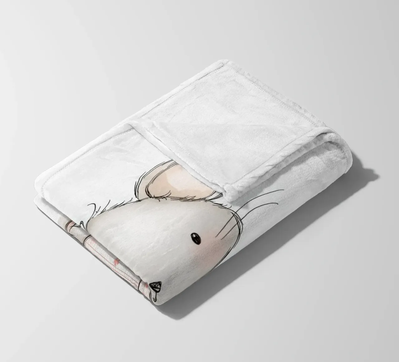 Asilo nido per topi coperta in pile da Imagine