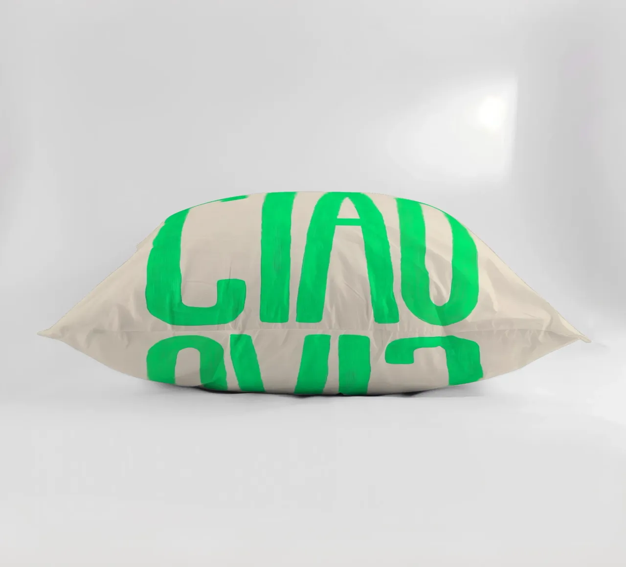 CIAO, ma al neon cuscino da QuooodZ by MooodzArt
