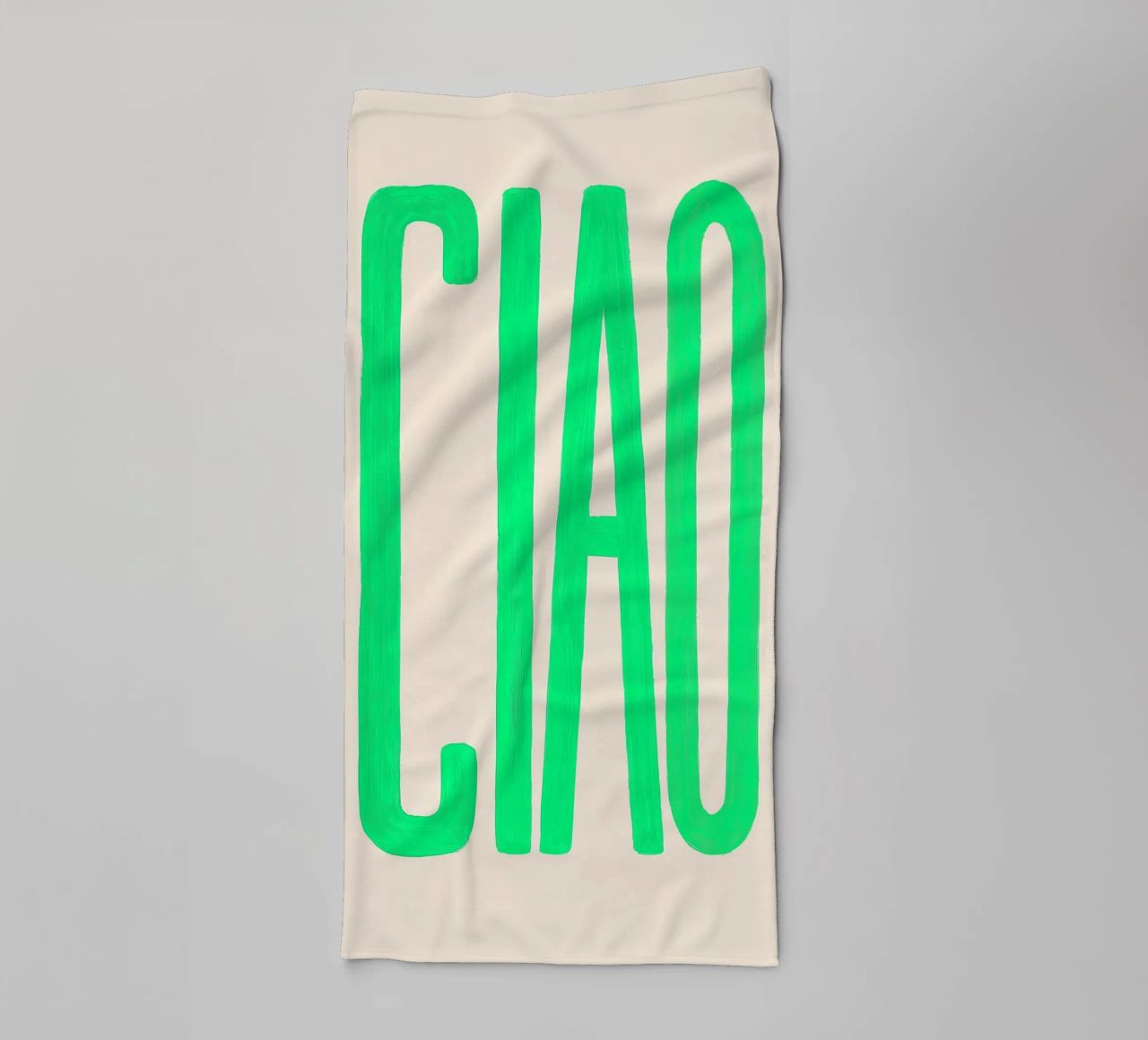 CIAO, but Make it Neon towel by QuooodZ by MooodzArt