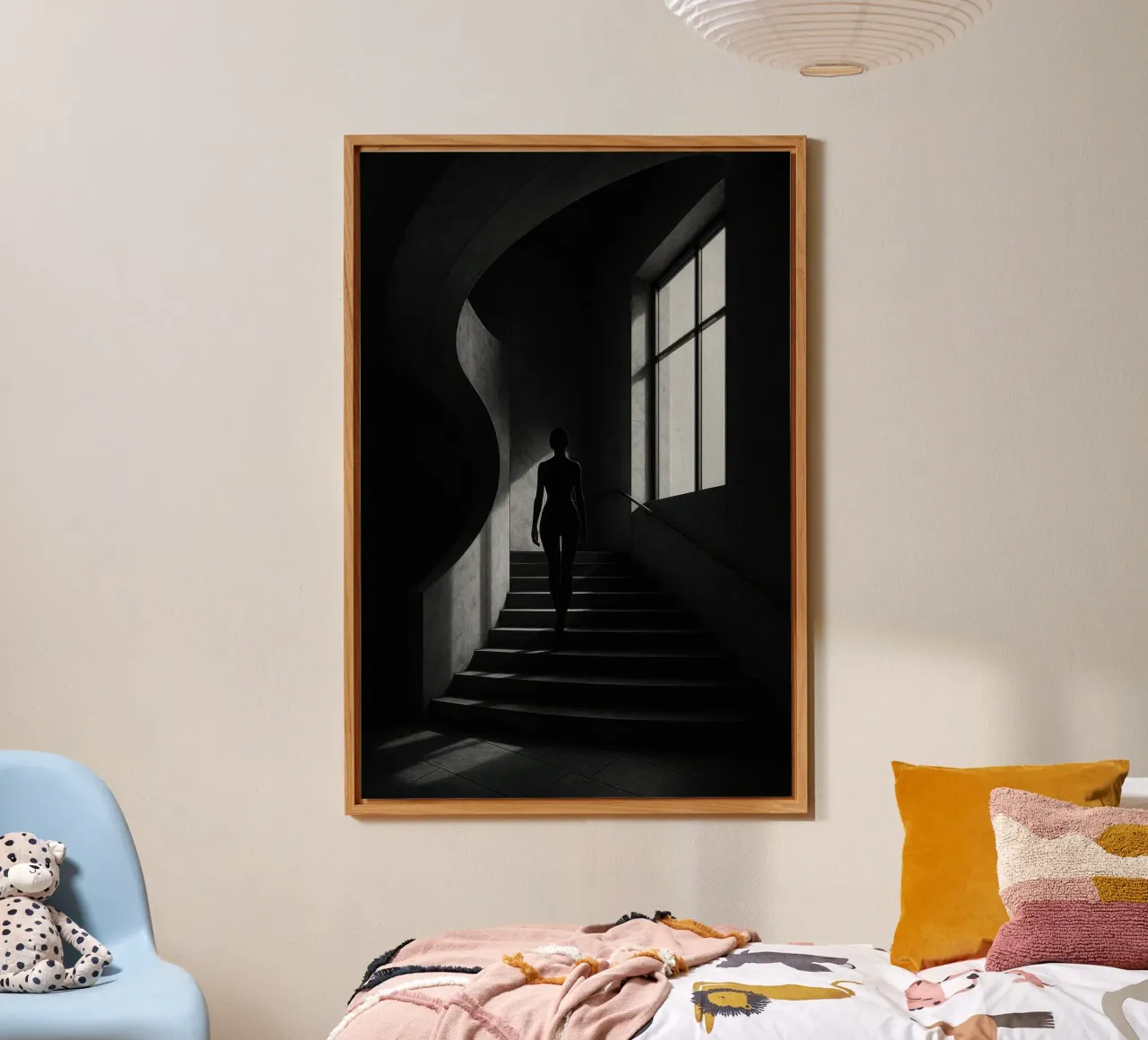 Berlin - Silent ascent, sensuality in the shadows forex plate by Black & White