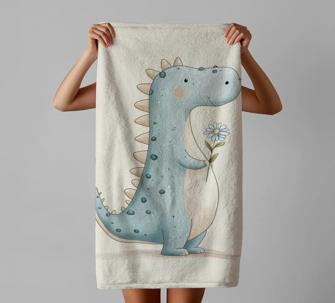 Dinosaur for the nursery towel by Imagine