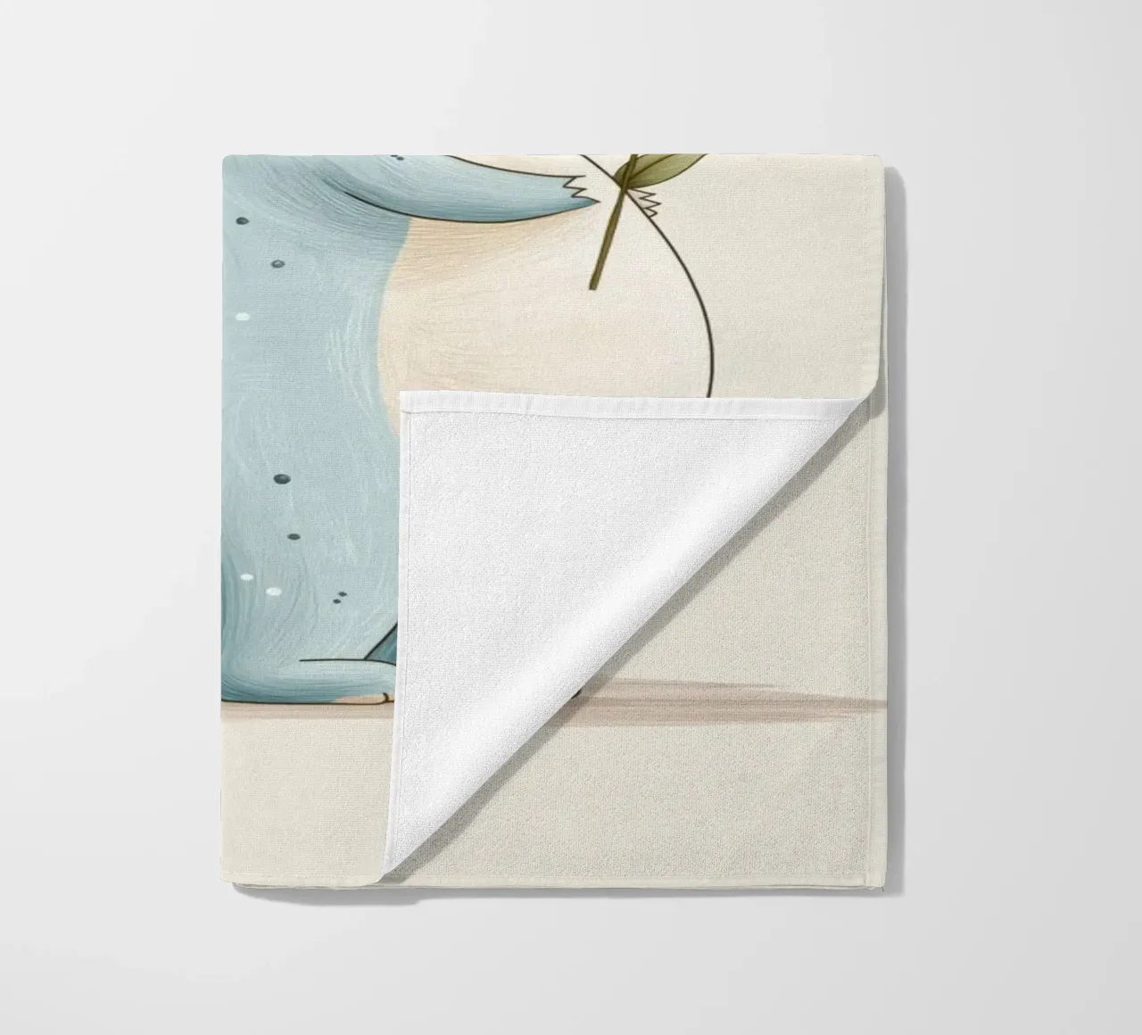Dinosaur for the nursery beach towel by Imagine