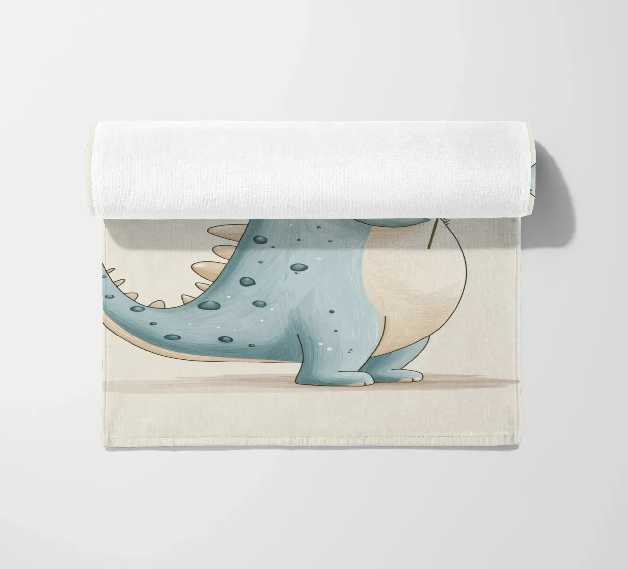 Dinosaur for the nursery beach towel by Imagine