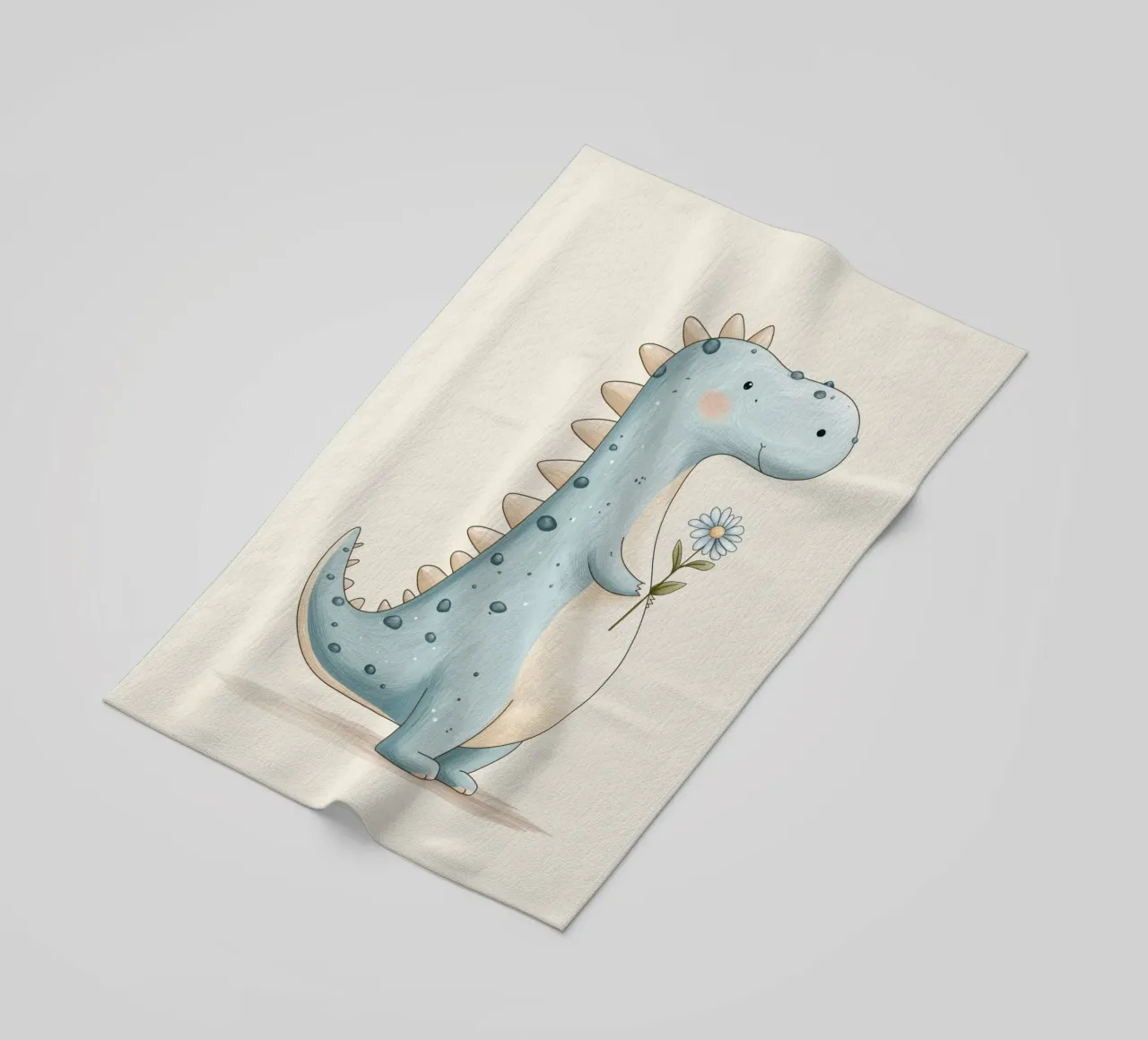 Dinosaur for the nursery beach towel by Imagine