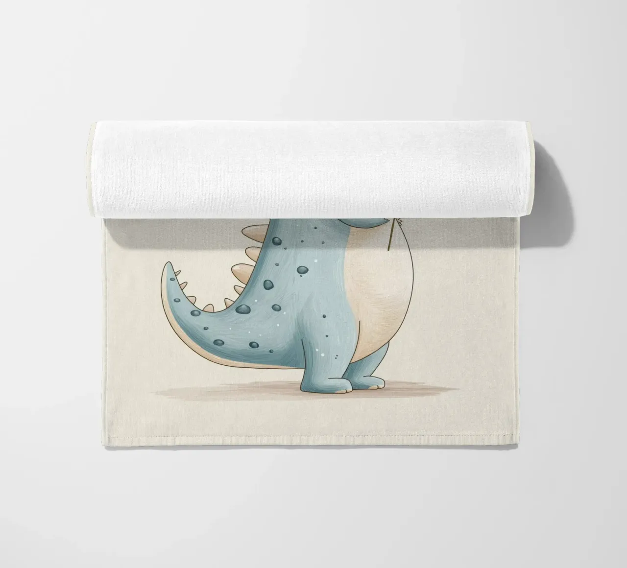 Dinosaur for the nursery beach towel by Imagine