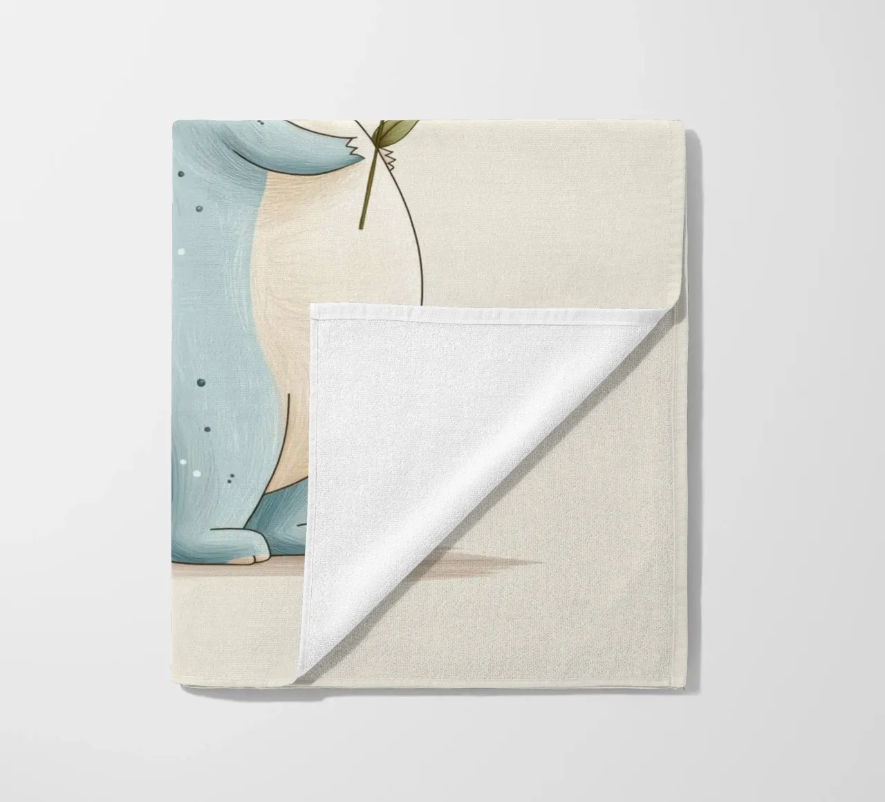 Dinosaur for the nursery beach towel by Imagine