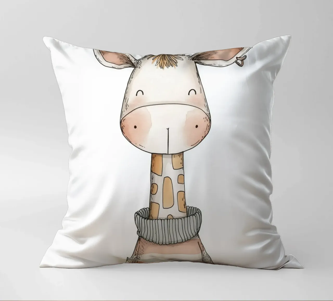 Asilo nido per giraffe cuscino da Imagine