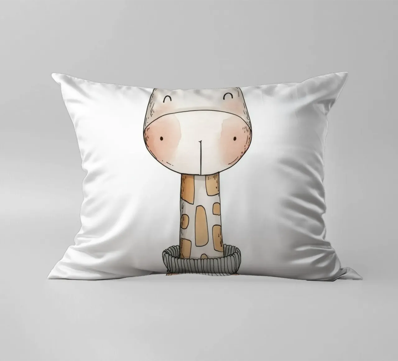 Asilo nido per giraffe cuscino da Imagine