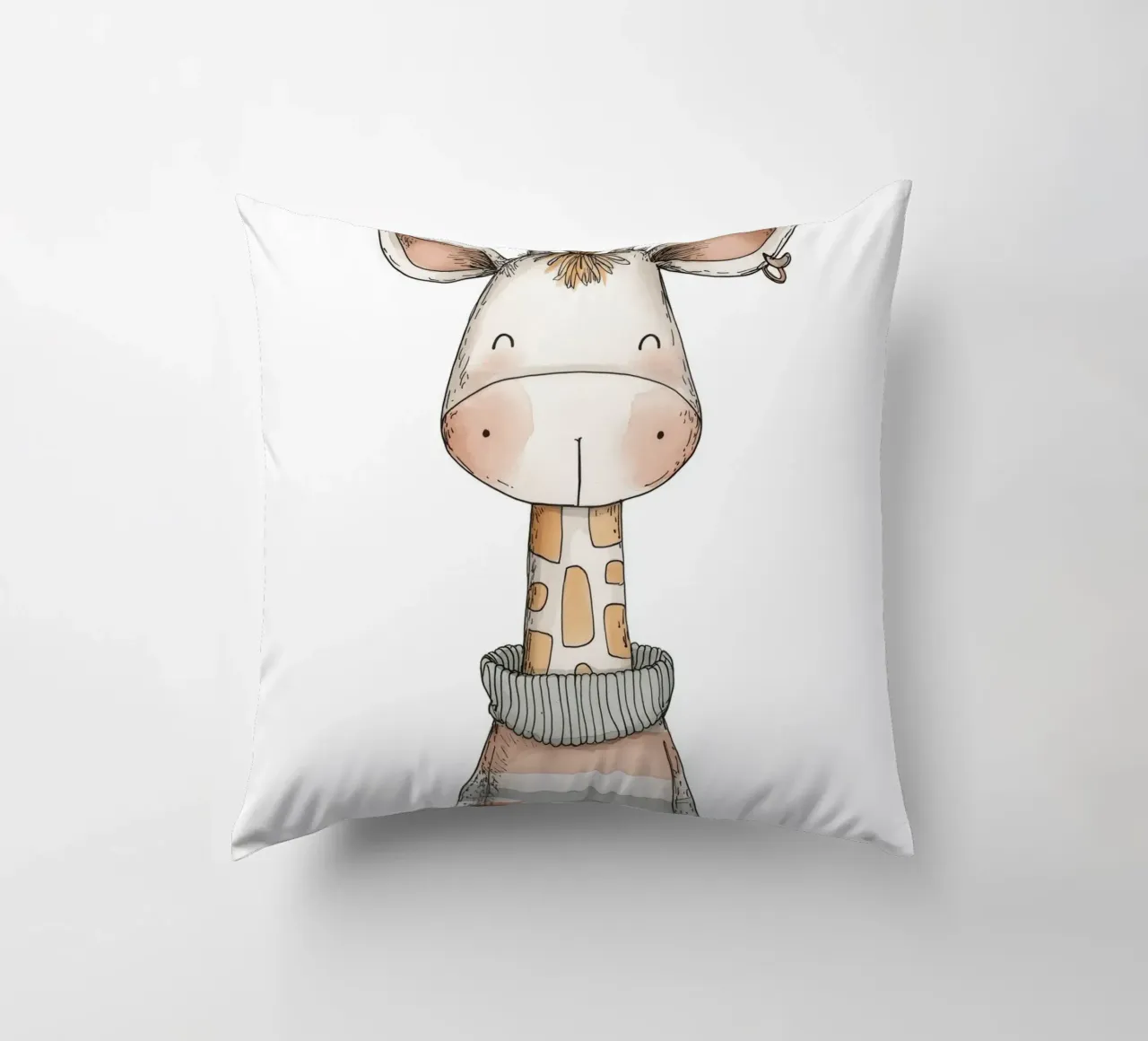 Asilo nido per giraffe cuscino da Imagine