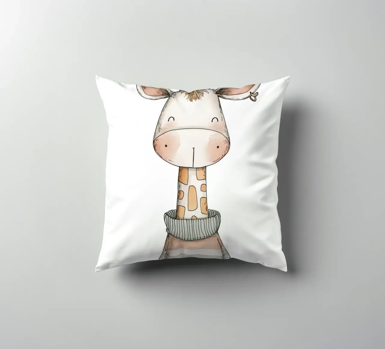 Asilo nido per giraffe cuscino da Imagine