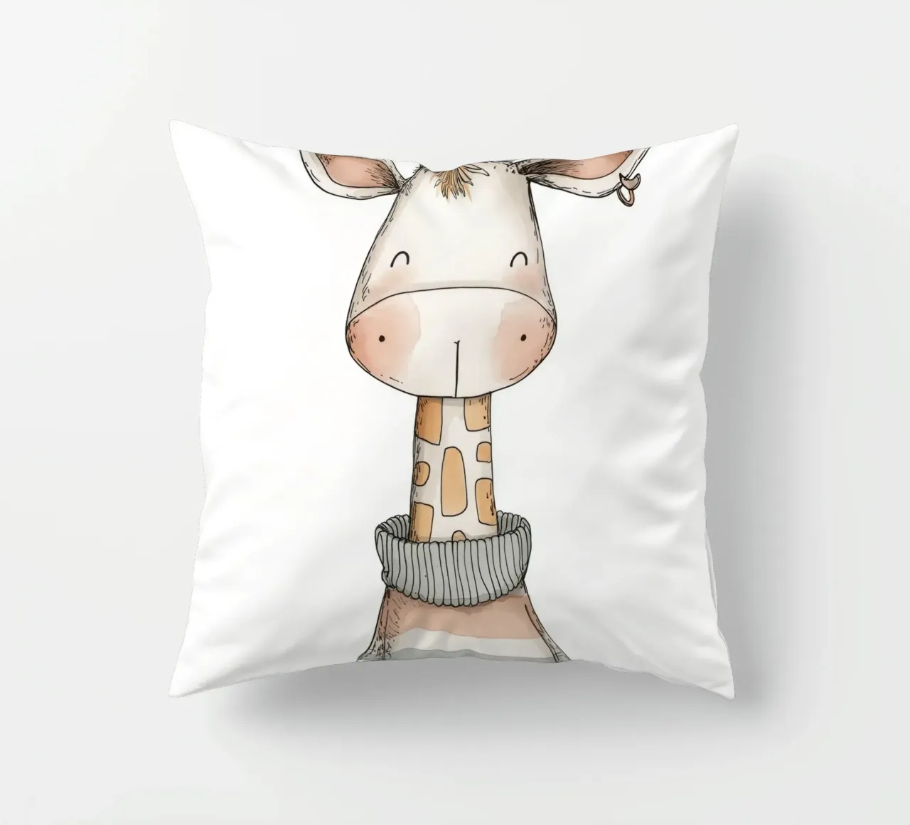 Asilo nido per giraffe cuscino da Imagine