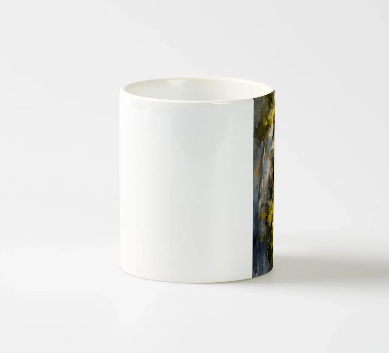 Bear Forest Golden tazza in ceramica da Mateo