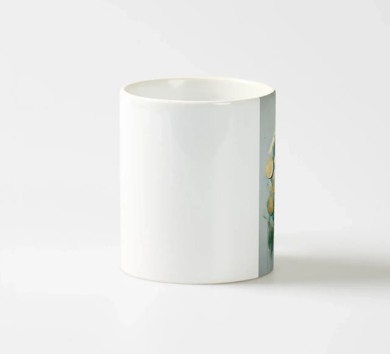 Cerchi d'oro tazza in ceramica da Imagine