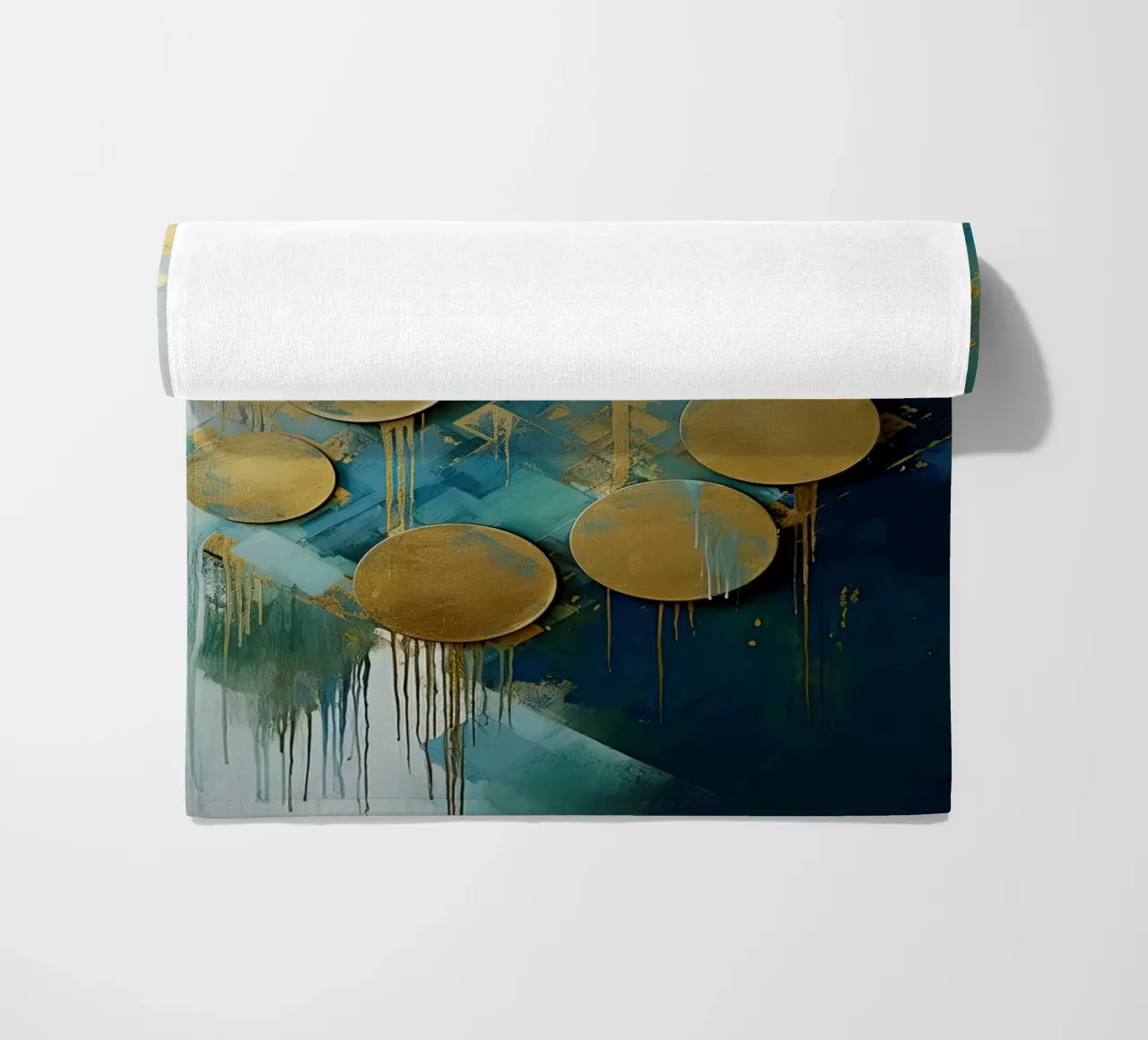 Cercles d'or serviette de plage de Imagine
