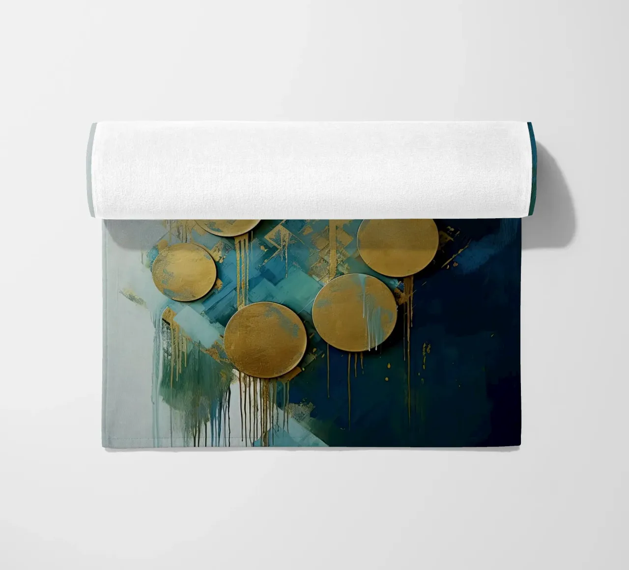 Cercles d'or serviette de plage de Imagine
