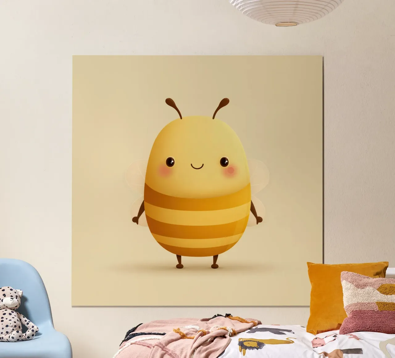 Bij poster con telaio in alluminio da Imagine