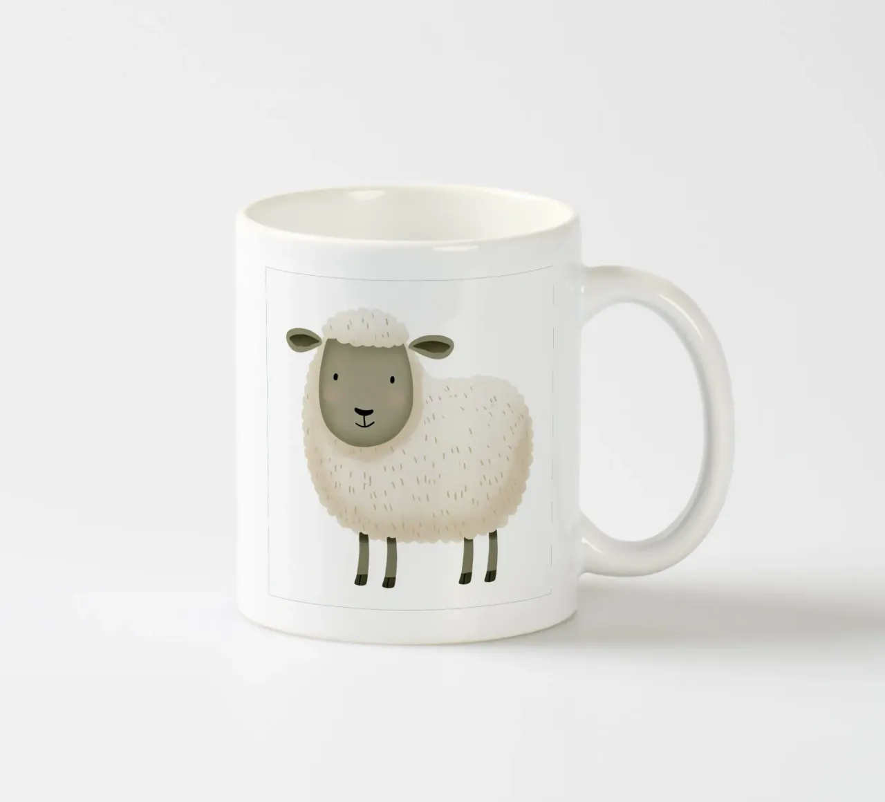 Pecora tazza in ceramica da Imagine