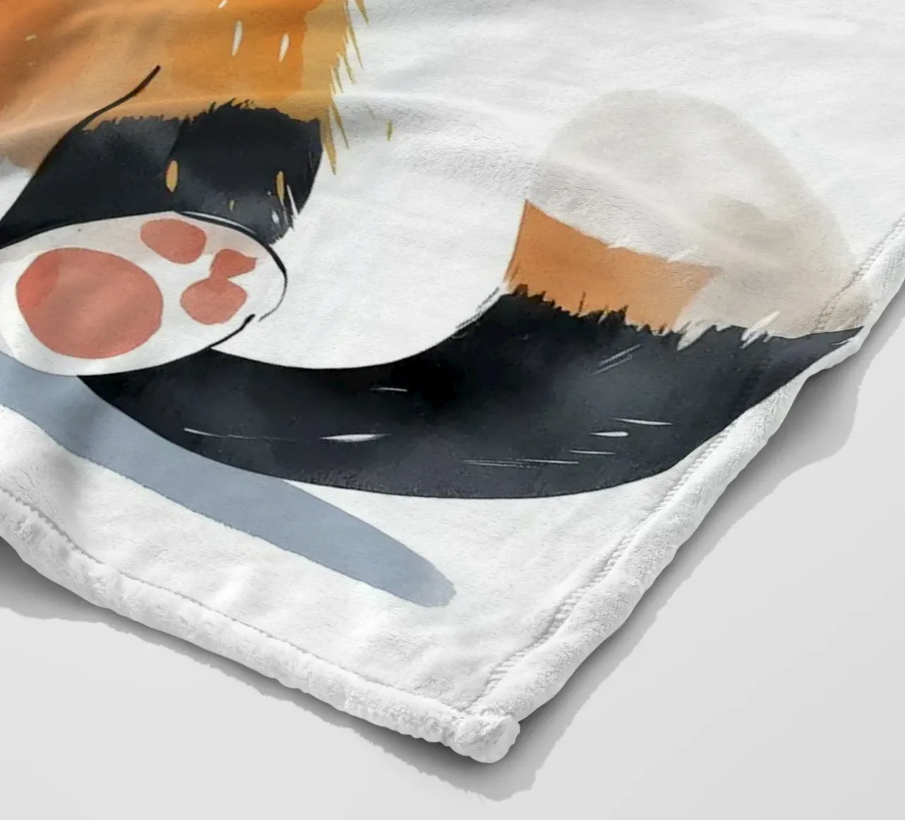 Gatto con occhiali coperta in pile da Imagine
