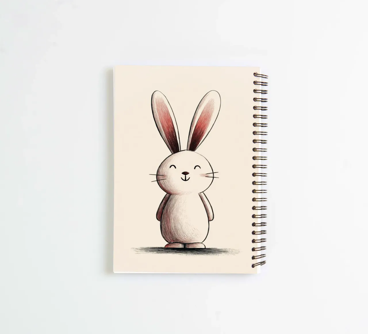 Bunny spiral notebook by Imagine