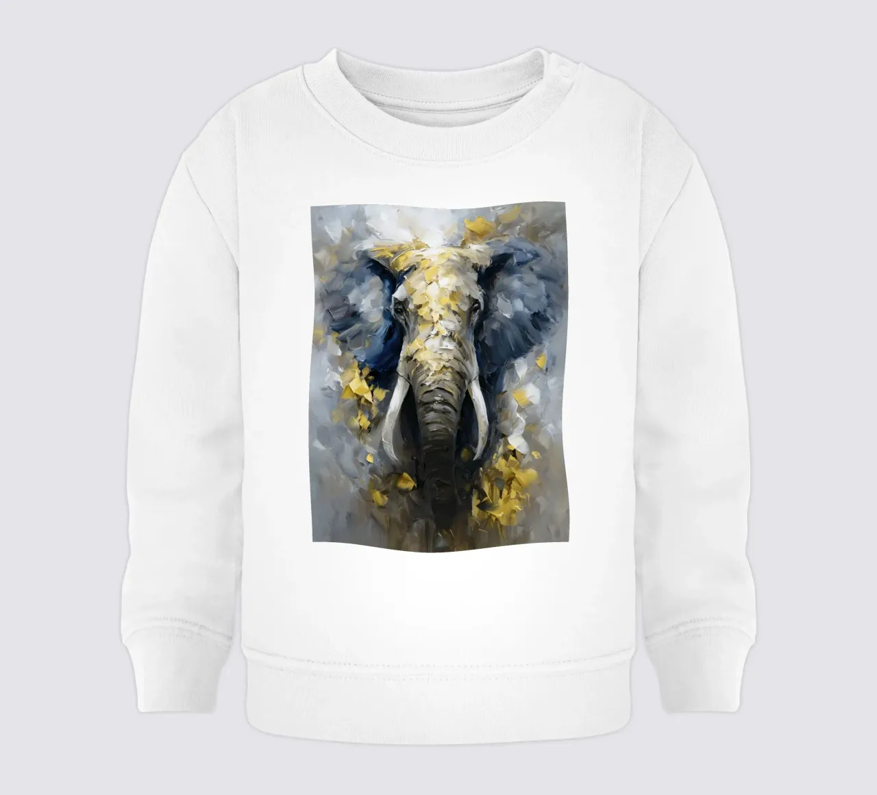 Elephant Golden felpa neonato da Mateo