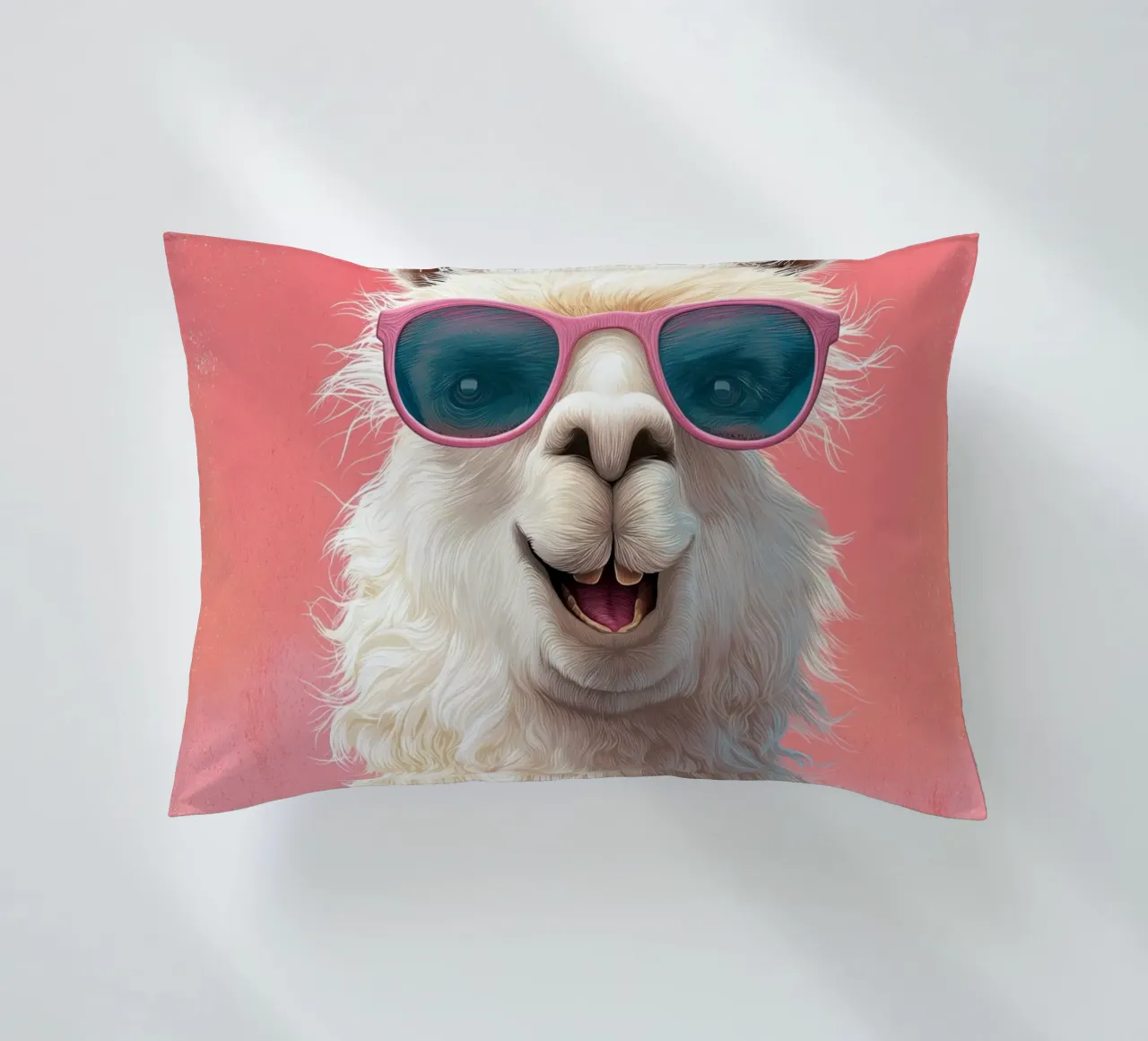 Il lama allegro cuscino da Imagine