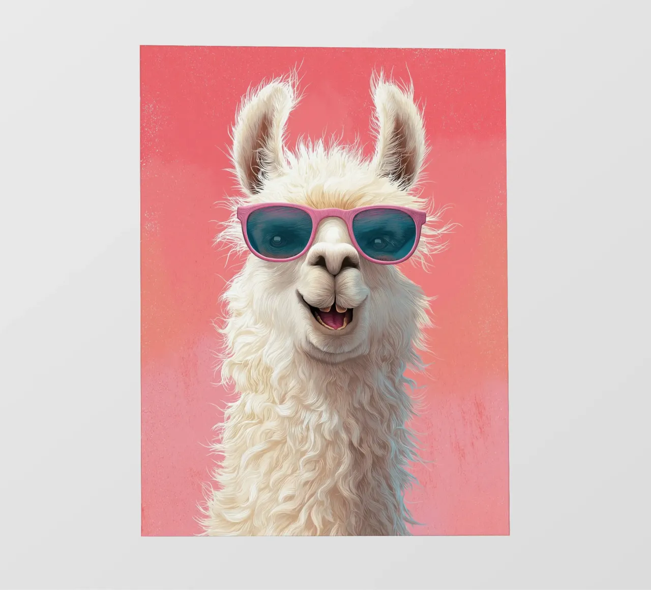 Il lama allegro telo in pvc da Imagine