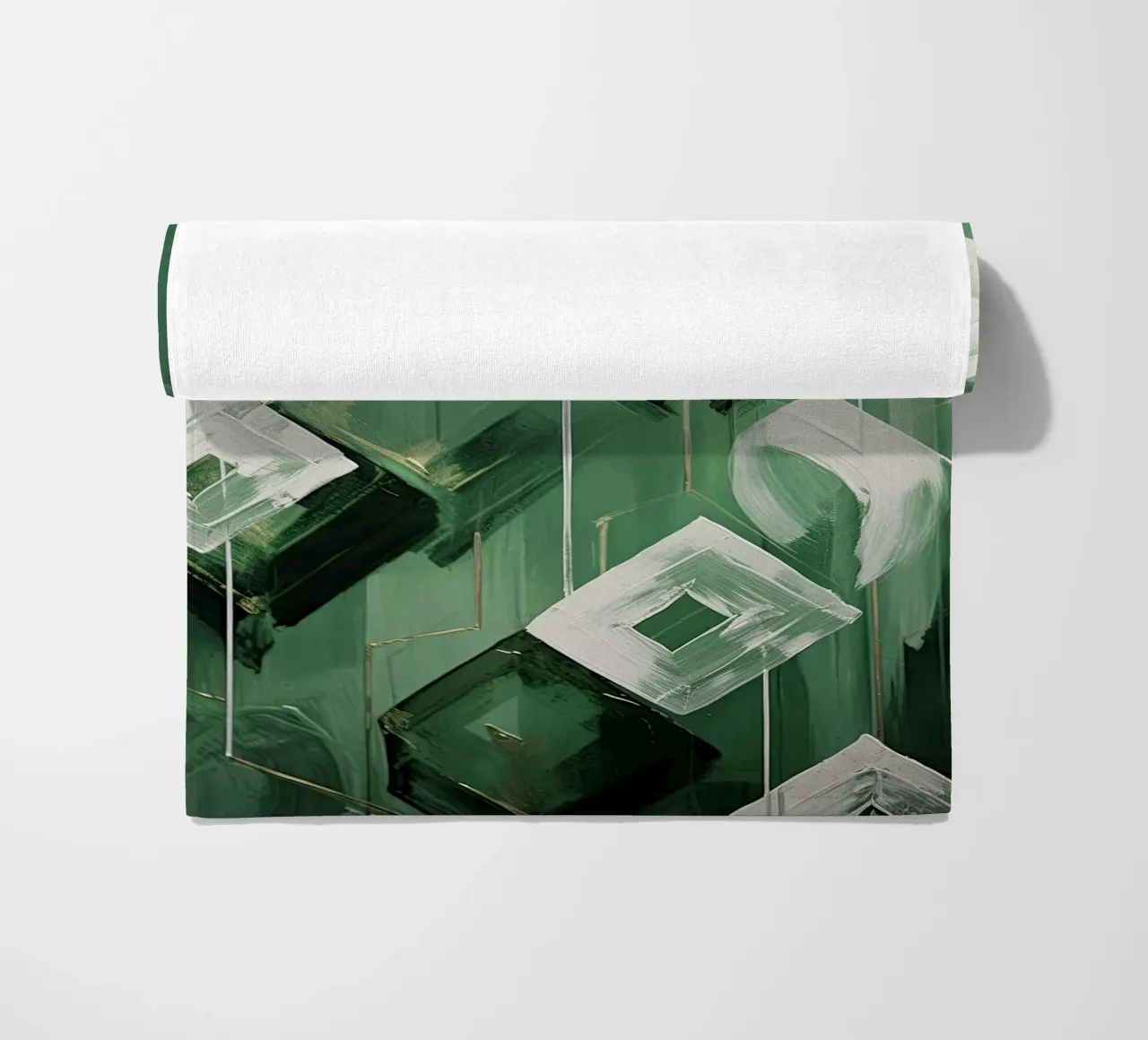 Verde astratto telo mare da Imagine