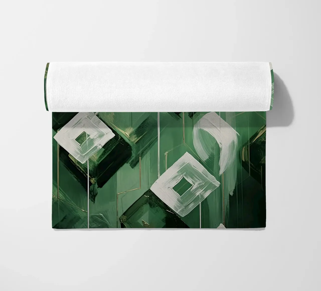 Verde astratto telo mare da Imagine