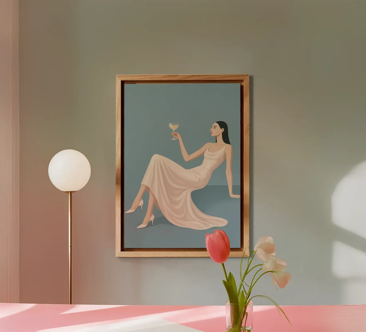 The Floating Fizz alluminio dibond da Mosaic Dialogue
