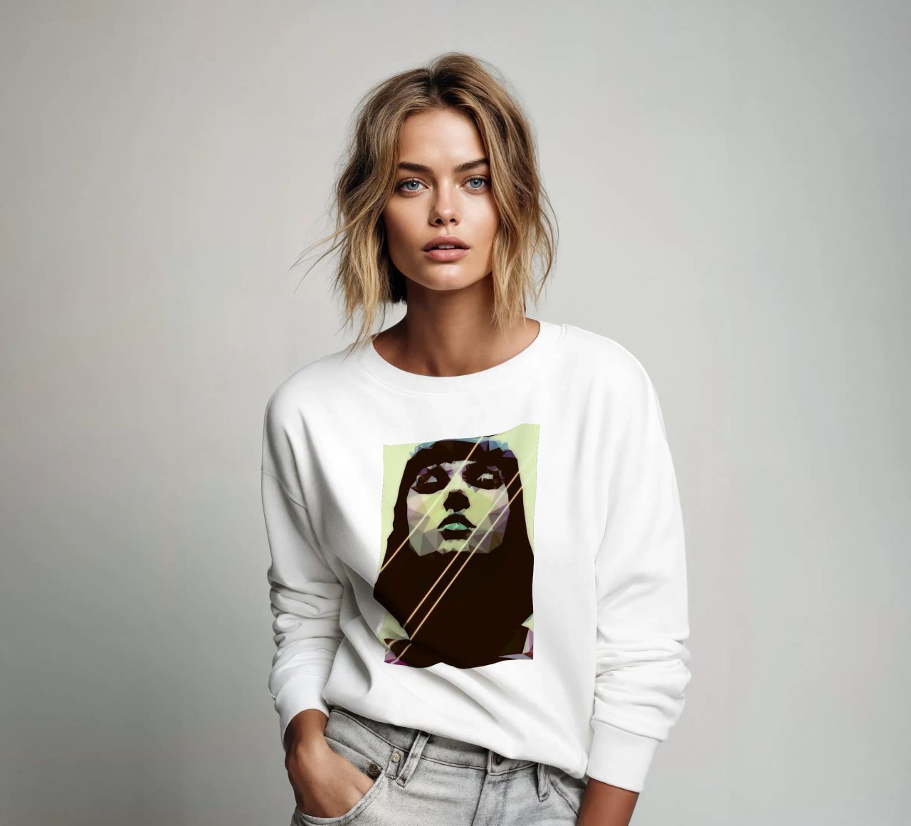 Surreal Identity felpa da Mayka ienova