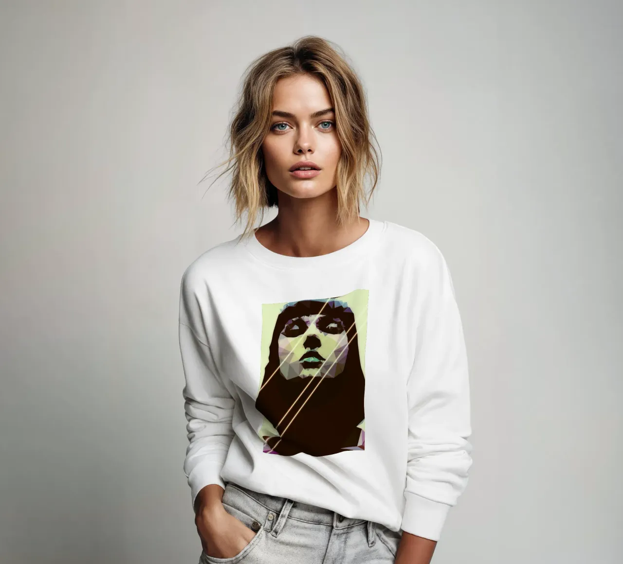 Surreal Identity felpa da Mayka ienova