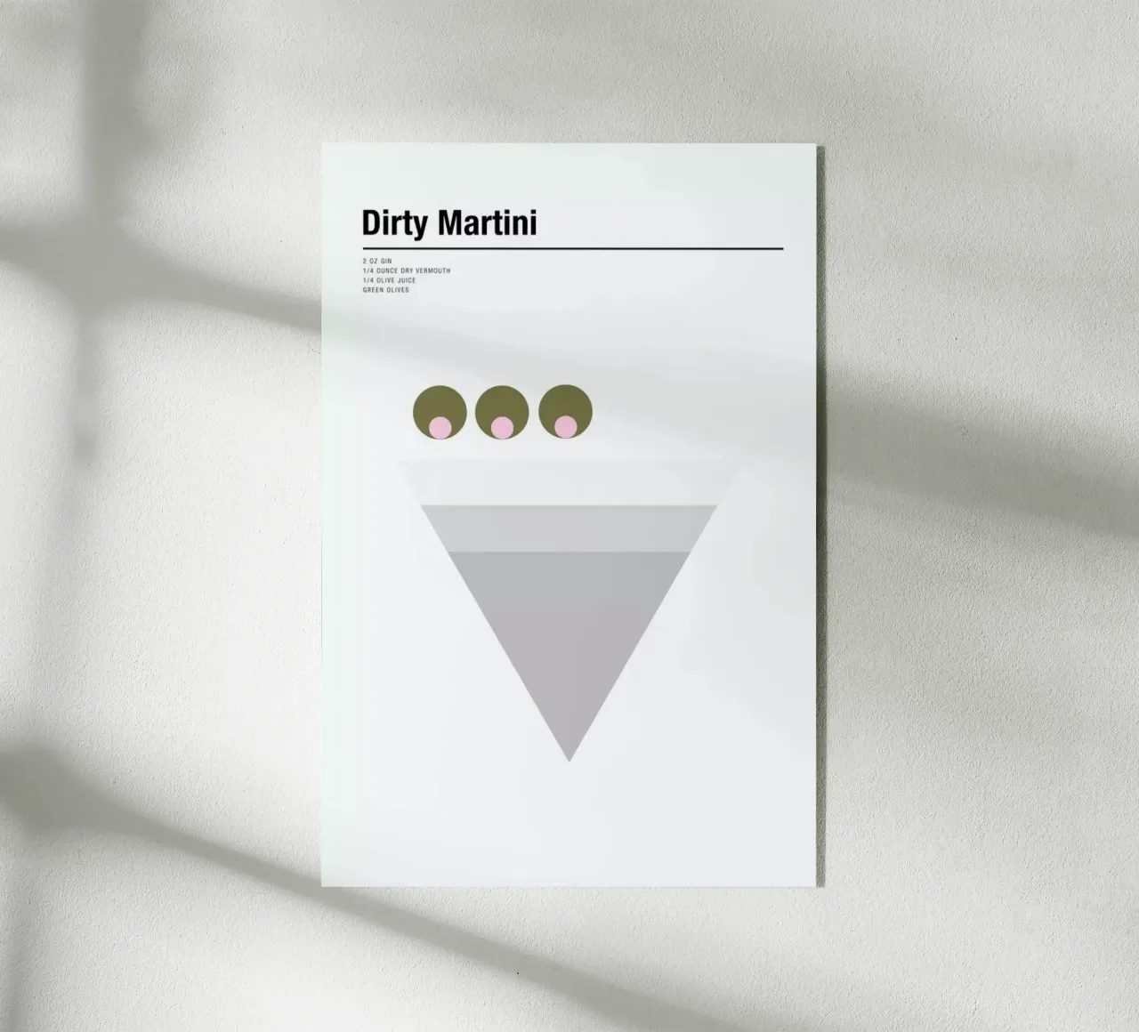 Dirty Martini plexiglass da Nick Barclay
