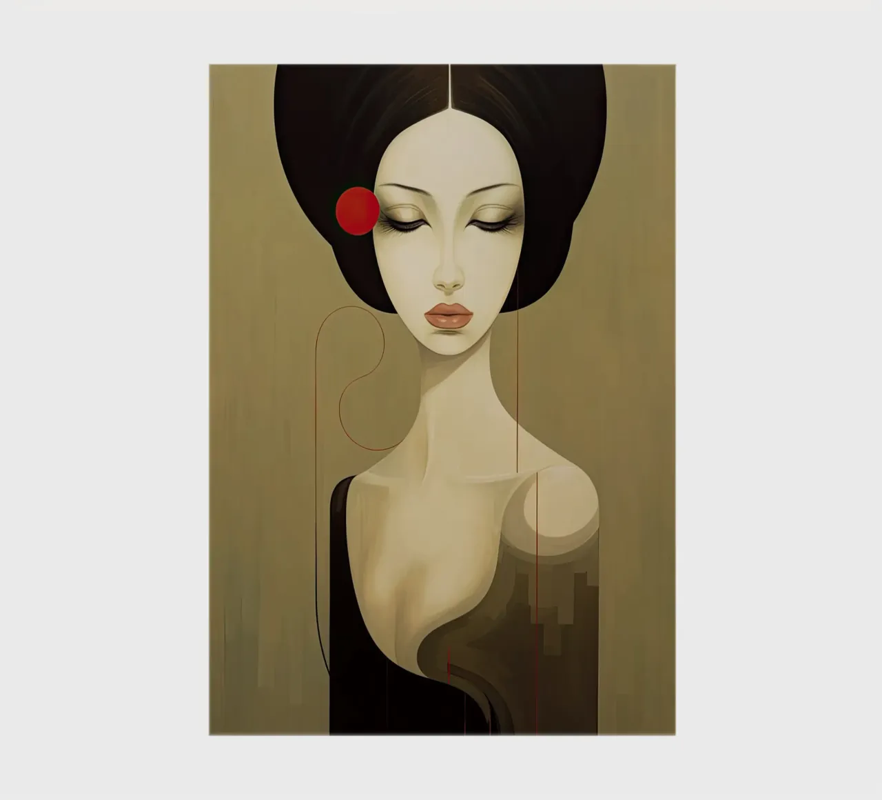 Surrealistic portret notebook by Imagine