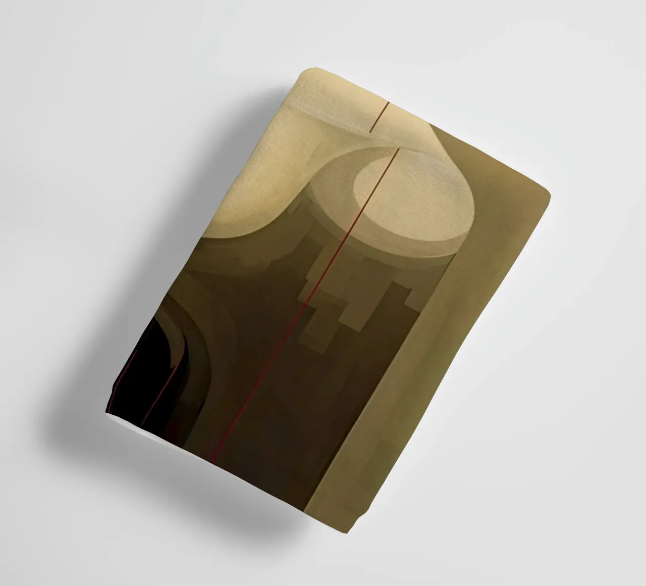 Surrealistic portret towel by Imagine