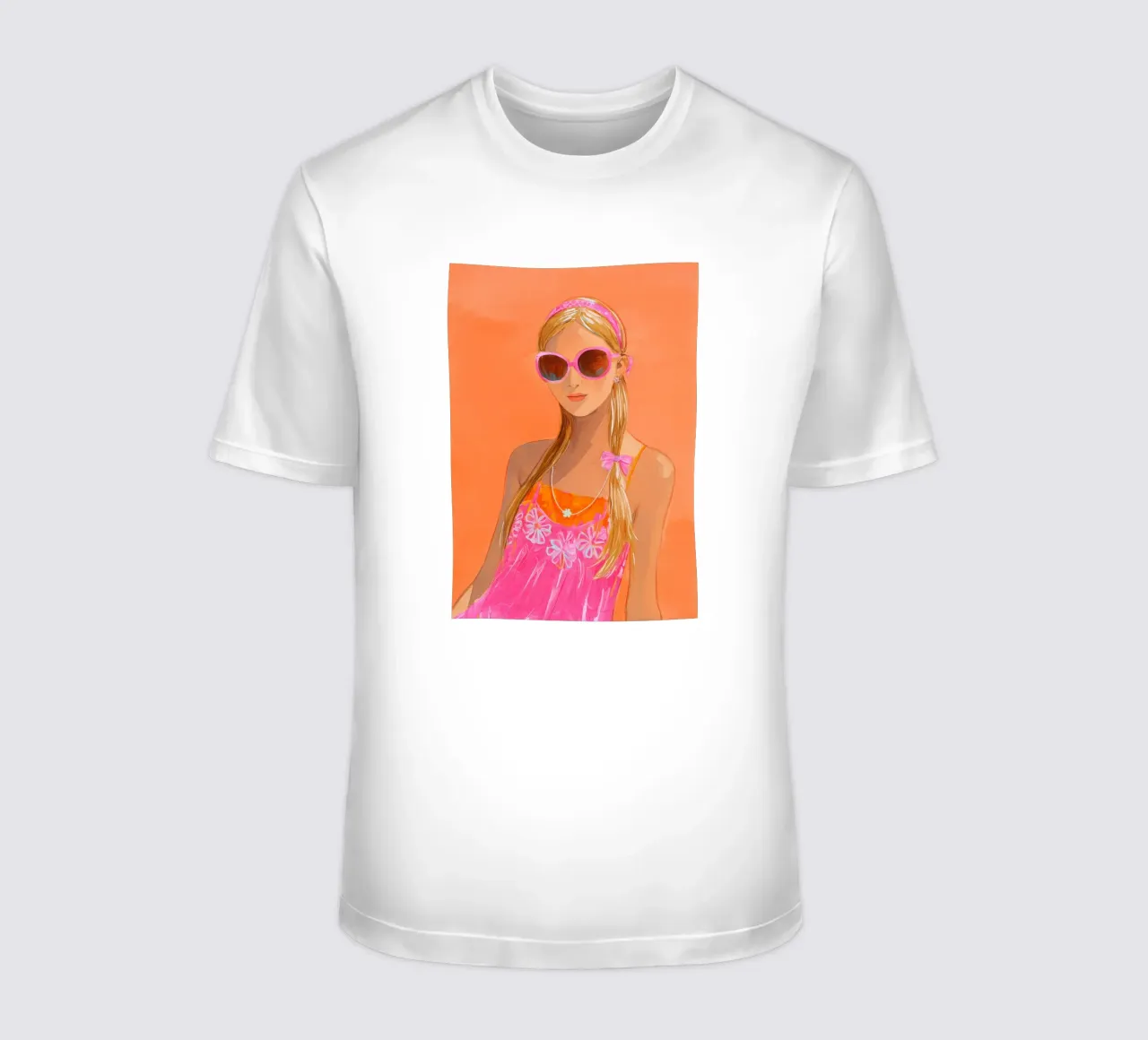 Freschezza solare femminile t-shirt da Carinaprint