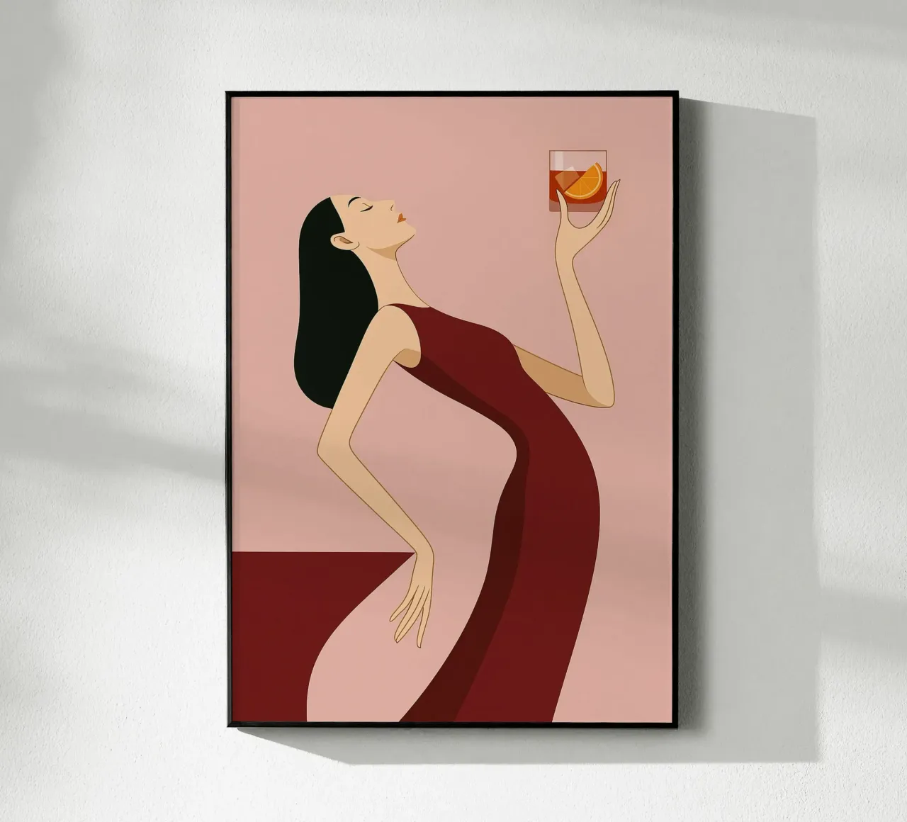 The Negroni Curve plexiglass da Mosaic Dialogue