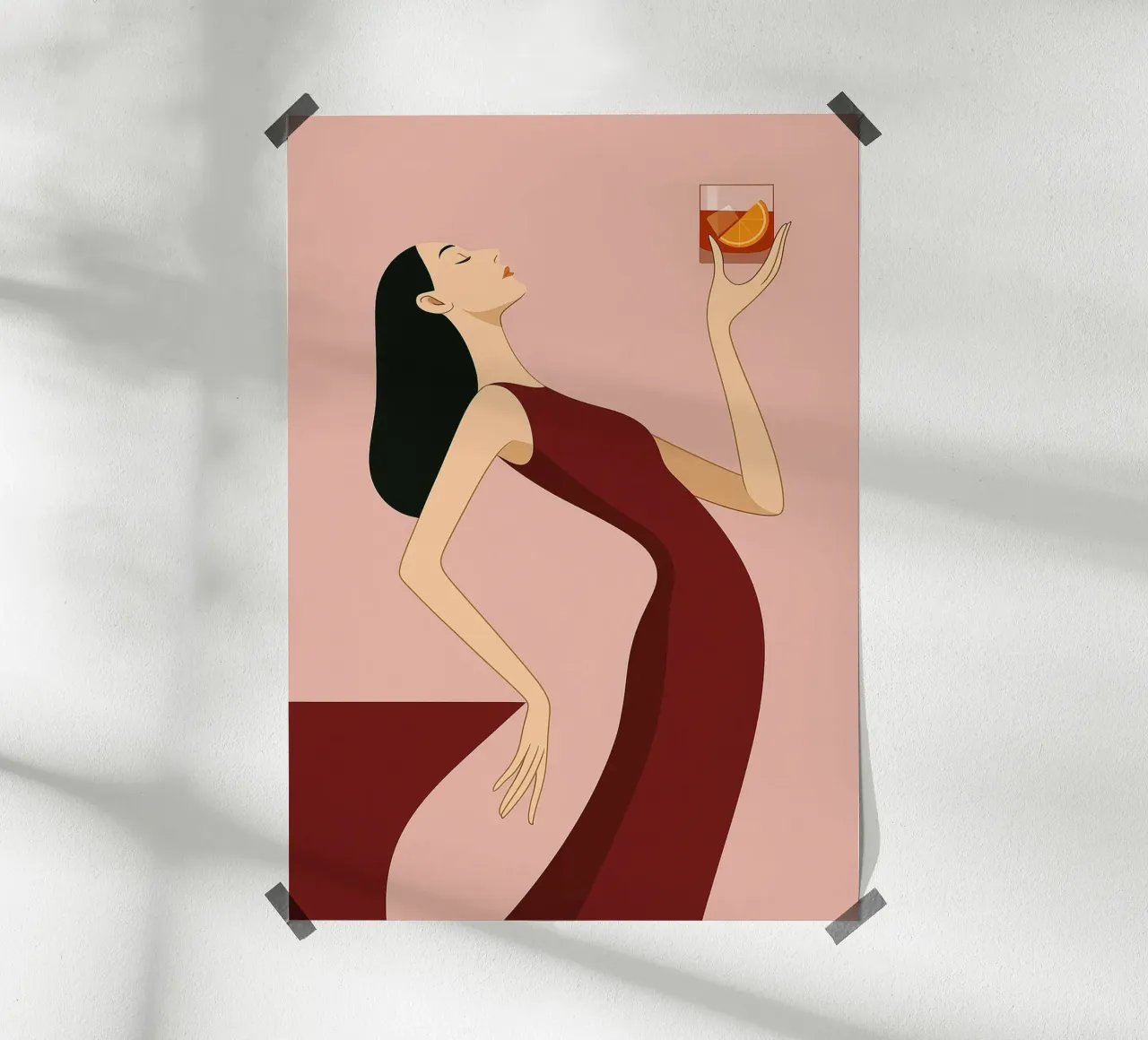 The Negroni Curve poster da Mosaic Dialogue