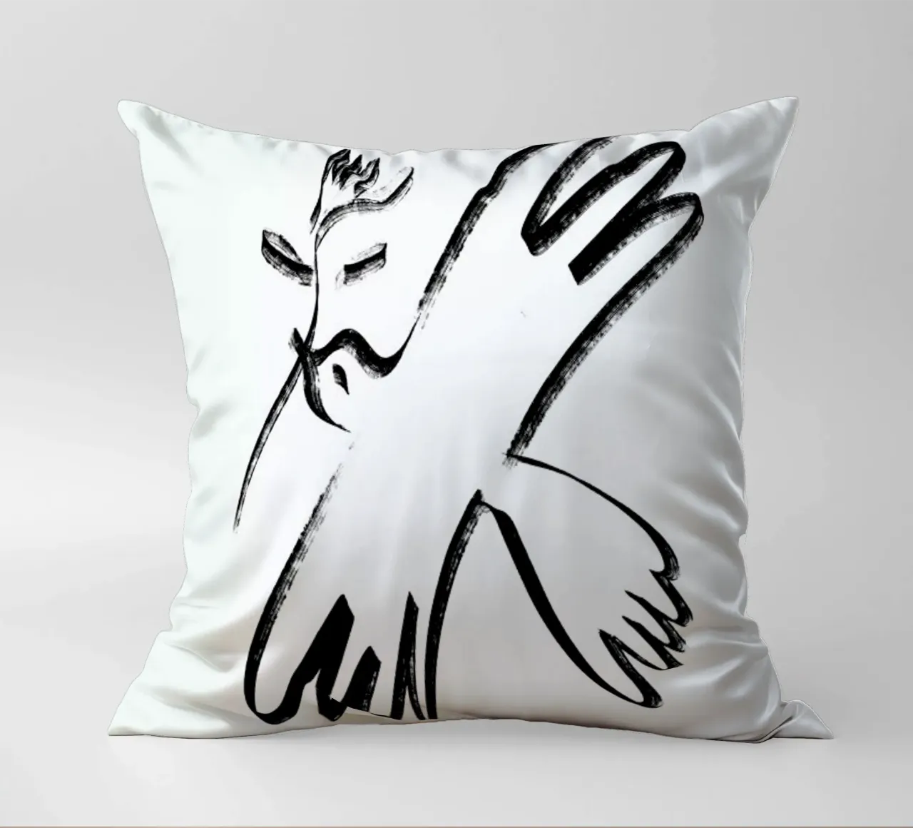 Dove of Peace cuscino da Graphite