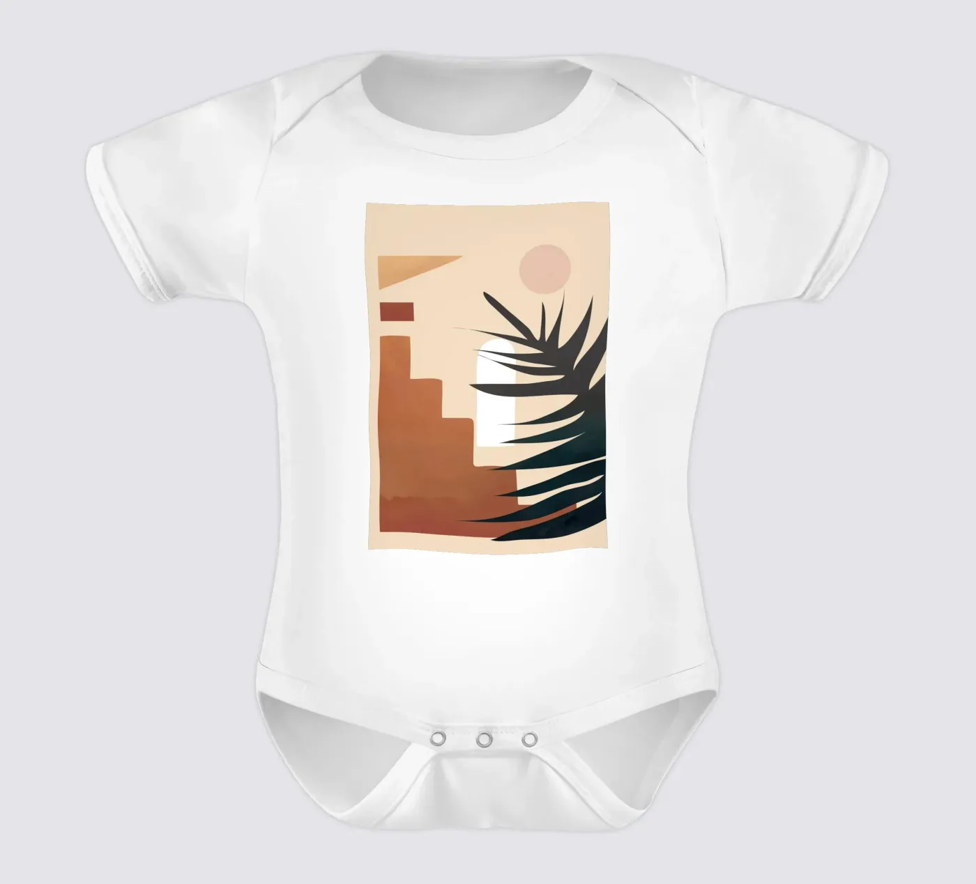 Abstract Elements Kurzarm Babybody von cityart