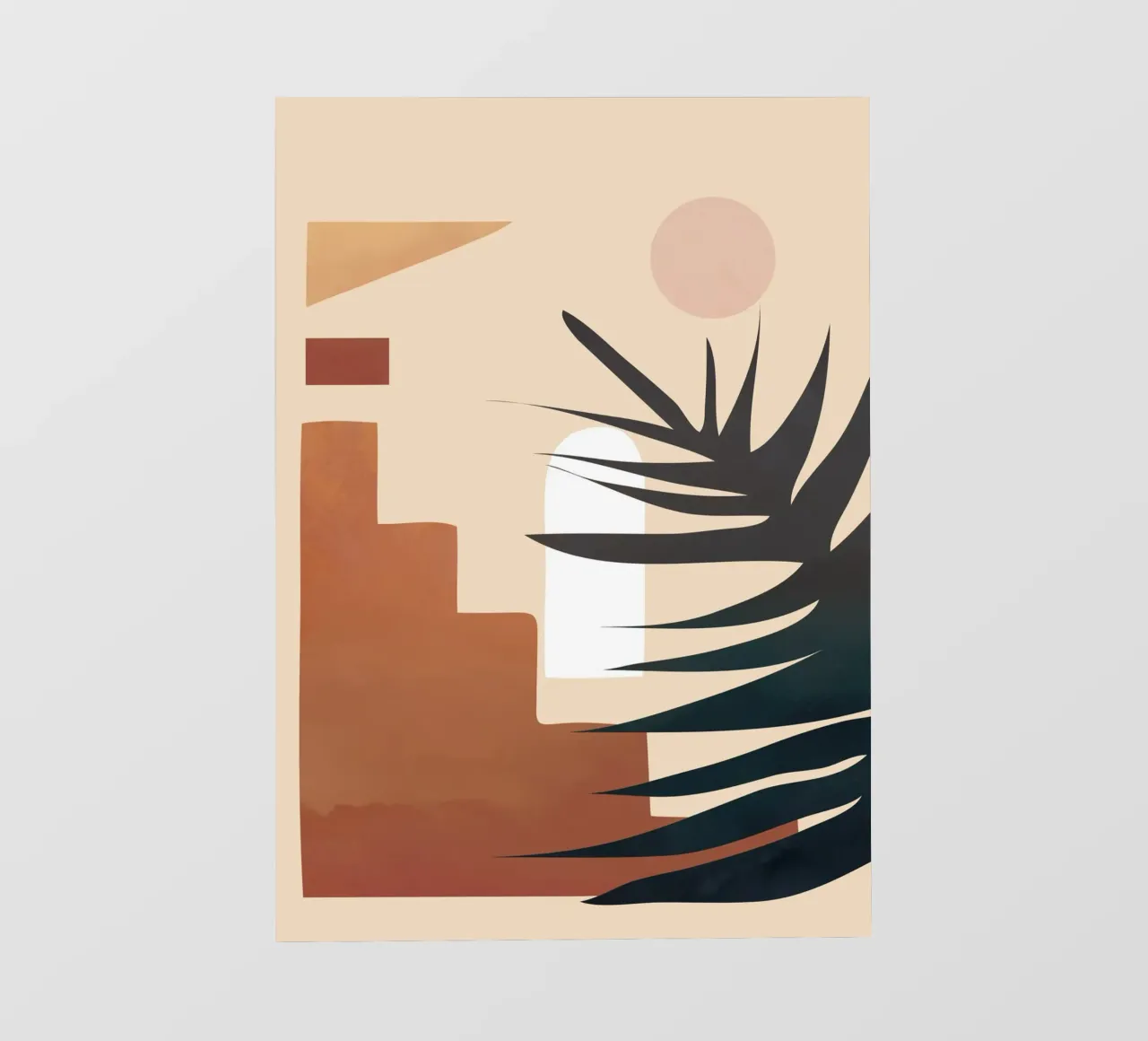 Abstract Elements fotobehang van cityart